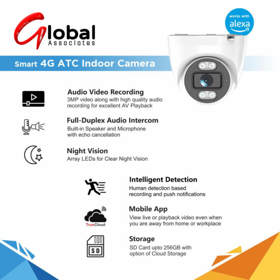 4G Camera 3MP Full Color